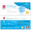 10 Pcs Disposable 3 Layer Face Covering - Breathable for Long Wearing - Non-Woven Material - Single use - Latex Free - Portable Size (Count Size: 10 Units) view 4