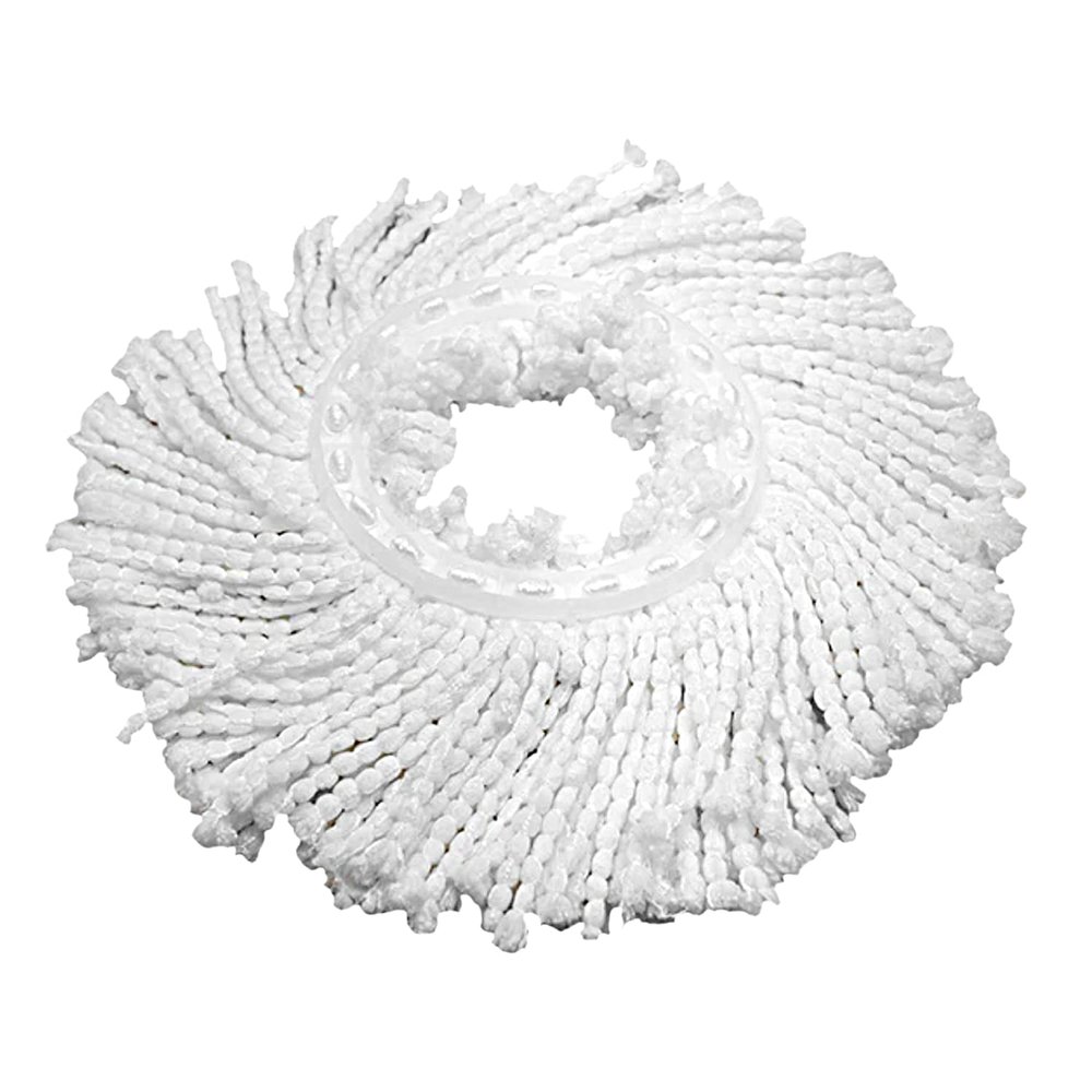 LOLA Revolution Microfiber Spin Mop Refill, Braided Pad, Super Absorbent, Reusable & Machine Washable, Does Not Drip Or Streak, 1 Pack