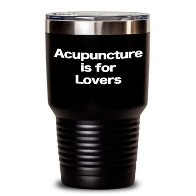 Acupuncture Tumbler Travel Coffee Cup Massage Poke Stab Prick Is For Lovers