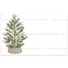 Pine Holiday Tree Matte Enclosure Cards/Gift Tags - 3.5in. x 2.25in. - 50/Pack (1 Pack) view 1