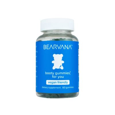 BEARVANA Peach Support Womens Multivitamin Gummies | Herbal & Vitamin Gummy Supplement for Daily Wellness | Berry Flavor | 60 Gummies