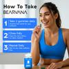 BEARVANA Peach Support Womens Multivitamin Gummies | Herbal & Vitamin Gummy Supplement for Daily Wellness | Berry Flavor | 60 Gummies view 4