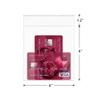 500pcs 4x4 Resealable Self-Sealing Cellophane Bags 1mil OPP Plastic Bags Crystal Clear Bags for Jewelry Earrings Candies Bakery Candle Soap Cookie 8 Sizes to Choose from view 2