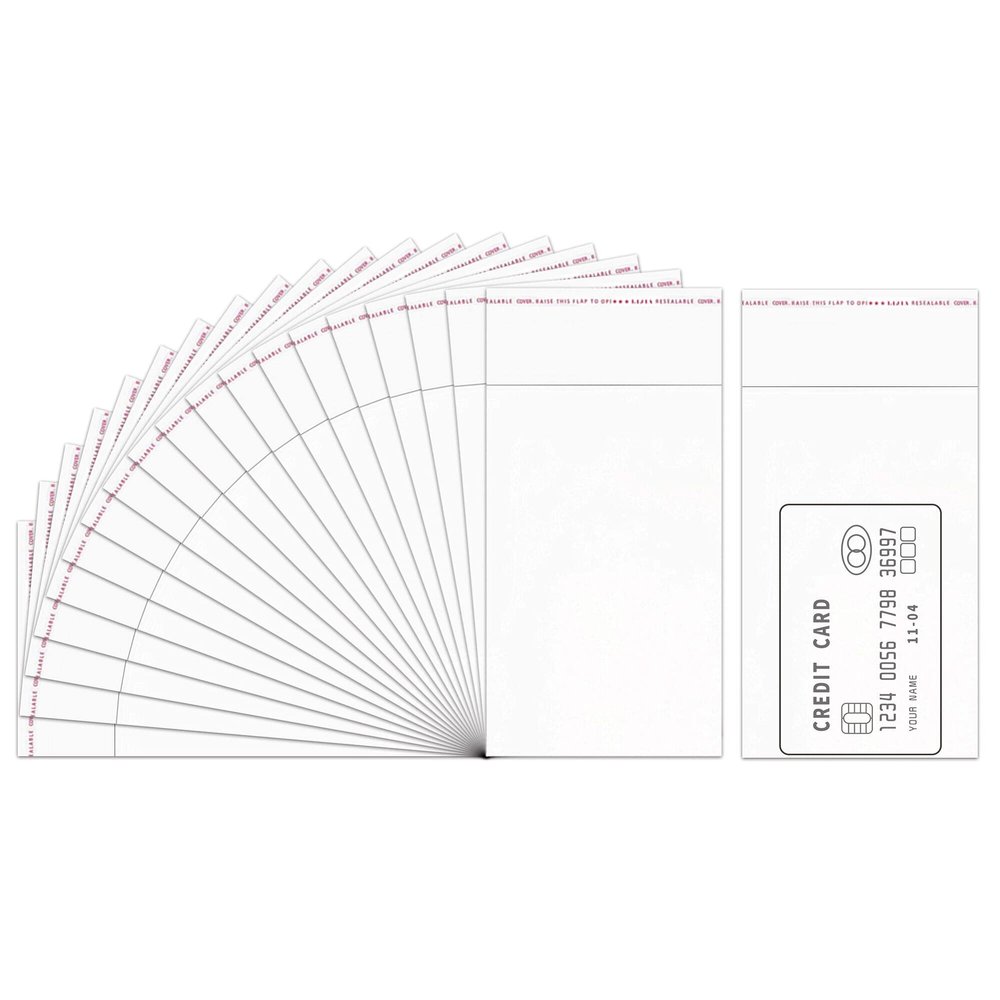 Doutop Tiny Clear Resealable Cellophane Bags 1000pcs 3x5 Self-Sealing Cello Bags 1mil OPP Poly Bags for Jewelry Earrings Candies Bakery Candle Soap Cookie 8 Sizes to Choose from