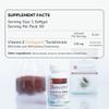 WELLNESS EXTRACT Eannatto Tocotrienols Vitamin E Supplements Tocopherol Free, Non-GMO, Gluten Free & Antioxidant 125MG 60 Softgels (Pack of 4) view 3