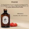 Bacanha - Strawberry Organic Syrup - 400ml / 13.52oz Glass Bottle view 4