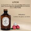 Bacanha Organic Raw Lychee Syrup - Premium French Tropical Syrup - Sweet & Juicy Flavor for Cocktails & Desserts - Gourmet and Organic - For Coffee, Mocktails, Teas - 400ml Glass Bottle view 4