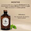 Bacanha - Raw Organic Mint Syrup | 13.53 Fl Oz (One 400ml Glass Bottle) | Imported from France view 4
