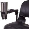 Standard Size Mobility Scooter Power Wheelchair Cup Holder - Fits Most Brands - Designed for Armrests 3" or Less view 1