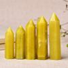 Lemon Jade Obelisk Tower Healing Crystal Points By MarkaJewelry (60-70 MM) view 3