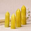 Lemon Jade Obelisk Tower Healing Crystal Points By MarkaJewelry (60-70 MM) view 4