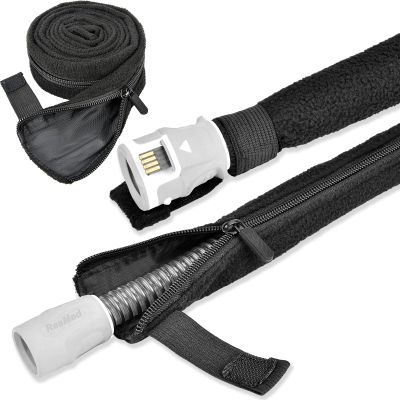 6ft 4in Heated CPAP Hose Cover for ResMed AirSense 10/11 Climatelineair Heated Tubing, Full-Length Zippered CPAP Tube Cover Sleeve Wrap - Keep Deep Sleep, Cats Proof, Prevent Condensation