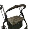 SPRING SEAON Rollator Walker Seat and Backrest Covers Set - Removable Washable Soft Fabric, Universal Fit & Adjustable Patterns, Essential Rollator Accessories(camo view 1
