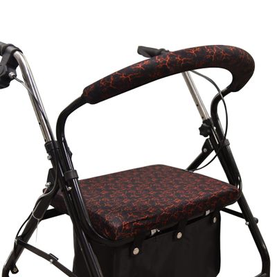 SPRING SEAON Rollator Walker Seat and Backrest Covers Set - Removable Washable Soft Fabric, Universal Fit & Adjustable Patterns, Essential Rollator Accessories(Starry Star)