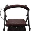 SPRING SEAON Rollator Walker Seat and Backrest Covers Set - Removable Washable Soft Fabric, Universal Fit & Adjustable Patterns, Essential Rollator Accessories(Starry Star) view 2