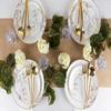 Elegant Novelty Gold Plastic Teaspoons (32) view 3