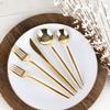 Elegant Novelty Gold Plastic Teaspoons (32) view 4