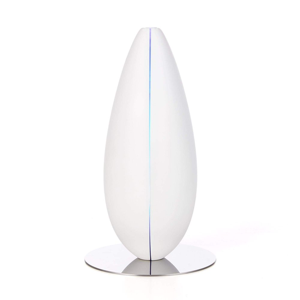 Bloomy Lotus Bud Ultrasonic Diffuser, White | Artfully Designed & Inspired by Nature | Whisper-Quiet Operation, Ambient LED Lighting, Long Misting Times, BPA-Free
