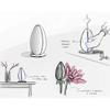 Bloomy Lotus Bud Ultrasonic Diffuser, White | Artfully Designed & Inspired by Nature | Whisper-Quiet Operation, Ambient LED Lighting, Long Misting Times, BPA-Free view 4
