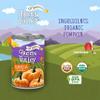 Green Valley Organics Pumpkin | Certified Organic | 100% Dickinson Variety | Sweet Earthy Delicious | Firm & Smooth | Vibrant Autumn Orange | American Grown & Made | 15 oz (Pack of 4) view 3