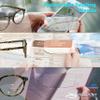 proSPORT Round Vintage Retro Reading Glasses +5.00 2 Pairs Tortoise Shell Brown Frame Stud Accents Men Women Small Light-Weight view 4