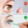 AUEAR, Pack of 10 Soft Silicone Contact Scleral Lens Insertion Tool Plunger for Hard Lenses Green Color view 3