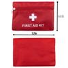 AUEAR, 5 Pack First Aid Kit Empty Pouch Bag Red Medical Emergency Storage for Outdoors Travel Car view 2