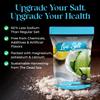 Aromasong Low Sodium Sea Salt - 100% Natural - 60% Less Sodium - Bulk 5 Lb Bag - Fine Grain Dead Sea Potassium Chloride with Dead Sea Salt view 3