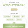 ALOEPATH - 200x Aloe Vera Bladder Support with Quercetin, Pea & L-Arginine - Organic Aloe Vera Capsules for Bladder & Pelvic Wellness - Premium USA Manufactured Supplement - 90 Capsules view 3
