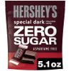 HERSHEY'S SPECIAL DARK Zero Sugar Chocolate Candy Bag, 5.1 oz view 1