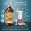Portland Syrups Passion Fruit Citrus Syrup - Craft Tropical Sensations for Cocktails, Mocktails, Soda, and More - 12 oz with 10-15 Servings - Natural Organic Sugar, Lower Sugar Mixer view 3