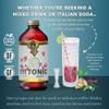 Portland Syrups Rose City Tonic Concentrate - Craft Delicious Cocktails, Mocktails, Sodas, and More - 12 oz with 24 Servings (Pack of 1) view 3