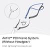 Resmed AirFit P10 Frame System - Replacement CPAP Frame System with Nasal Pillows Cushion - Headgear Not Included - Large view 3