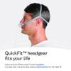 Resmed AirFit P10 Frame System - Replacement CPAP Frame System with Nasal Pillows Cushion - Headgear Not Included - Large view 4