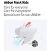 AIRQUEEN Airbon Kids Children Face Mask 100 Pack, Black Nanofiber Filter Face Mask with Soft and Elastic Earloop for Prolonged Wear, Lightweight and Breathable Face Mask for 4Y-12Y Boys and Girls view 2