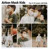 AIRQUEEN Airbon Kids Children Face Mask 100 Pack, Black Nanofiber Filter Face Mask with Soft and Elastic Earloop for Prolonged Wear, Lightweight and Breathable Face Mask for 4Y-12Y Boys and Girls view 3