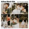 AIRQUEEN Airbon Kids Children Face Mask 50 Pack, Black Nanofiber Filter Face Mask with Soft and Elastic Earloop for Prolonged Wear, Lightweight and Breathable Face Mask for 4Y-12Y Boys and Girls view 3