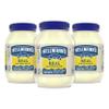 Hellmann's Mayonnaise 3 Count Real Mayo For a Creamy Condiment for Sandwiches and Simple Meals Gluten Free, Made With Cage-Free Eggs 30 oz view 1