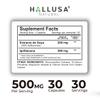 "N/A" Hallmenopaus | Menopause Supplements for Women, 60 Capsules | Supports Hot Flashes, Night Sweats, Hormonal/Estrogen Balance & Mood | Soy Isoflavones 40% & Ipriflavone 300 mg view 2