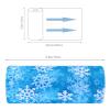 White Skirt White Tulle Ribbon 4 Rolls Fabric Tulle Snowflake Roll for Xmas Decoration Wrapping Craft Table Runner Bows Wedding Party 10 Yards Glitter Ribbon Christmas Decor view 4