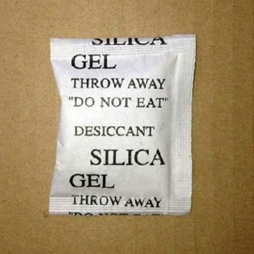 shlutesoy Safe Silica Gel Packets Desiccant Dehumidifiers - 100 Packs Drypack Silica Gel Packets Moistureproof Moisture Absorber Desiccants