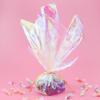 Bskifnn 20pcs Cellophane Wrap Paper Clear Rainbow Color for Birthday Mother's Day Valentine's Day Christmas Gift Candy Package Flower Wrapping 20.5" x23.6" view 2