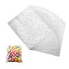 Cookie Bags 200 Pcs 4 x 6 Self Adhesive Cookie Bags Cellophane Treat Bags Self Sealing Clear Plastic Bags White Polka Dot Party Favor Bag for Party Gift Giving Bakery Candy Cookie Chocolate1 view 1