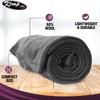 Kemp USA 50% Wool Multipurpose Blanket - Ideal for Camping Essentials, Disaster Relief, Military Use, Donations - Measures 60'' x 84'', 5 lbs - Durable Throw Blanket for Survival Kit, Fire Retardant view 3