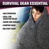 Kemp USA 50% Wool Multipurpose Blanket - Ideal for Camping Essentials, Disaster Relief, Military Use, Donations - Measures 60'' x 84'', 5 lbs - Durable Throw Blanket for Survival Kit, Fire Retardant view 4