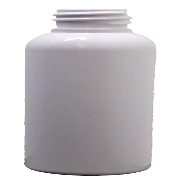 2oz White Tall Bullet PET Bottles 20-410 Neck (100)
