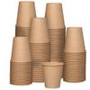 GUSTO [10 oz. - 100 Count Kraft Disposable Paper Cups, Hot Coffee Cups Brown Unbleached - Eco-Friendly Cups (Formerly Comfy Package) view 1
