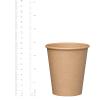 GUSTO [10 oz. - 100 Count Kraft Disposable Paper Cups, Hot Coffee Cups Brown Unbleached - Eco-Friendly Cups (Formerly Comfy Package) view 2