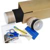 Wrap My Kitchen Stylish Decorative Self Adhesive Vinyl Wrap with DIY Kit Includes 2 Rolls of 20' x 48" (Scandinavian Blond Wood & Satin Nova Black) view 1