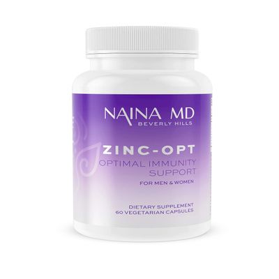 ZINC-Opt 60ct Superior Formula w/BioPerine is Packed w/52mg Zinc, 2mg of Copper Supports Antioxidant, Immunity, Homormal Health for Men, Women & Children